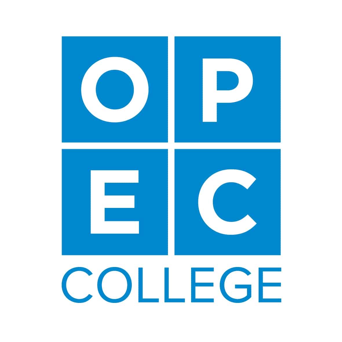 OPEC College Logo on White Background