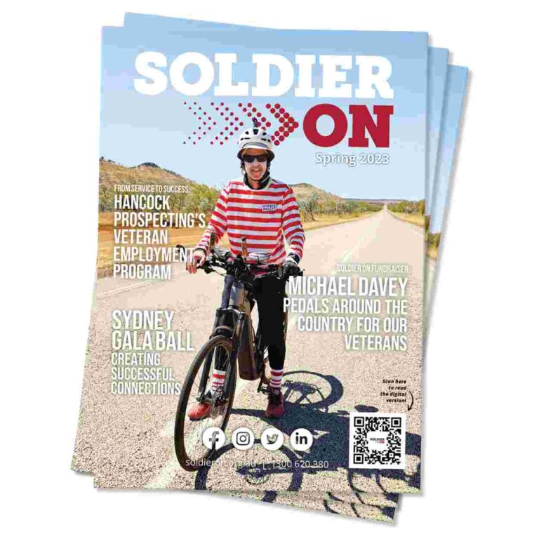 Soldier On Spring Journal 2023_front cover